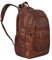 STILORD 'Lucio' Mochila de trabajo hombres y mujeres fabricada en cuero de primera para portátil 17.3 pulgadas vintage mochila de negocios, Color:cognac-marrón