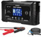 SolaMr 15A Car Battery Charger, 12V and 24V Smart Fully Automatic Battery Maintainer, Trickle Charger with Temperature Compensation for Trucks, Motorcycles, Marine Lithium and Lead Acid Batteries-P15
