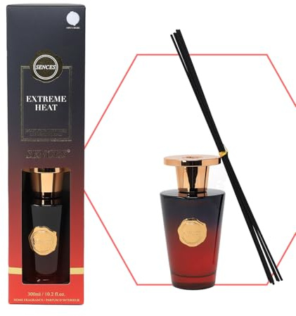 Boutique Reed Diffuser 300ml Scented Wick Fragrance Extreme Heat Aromatherapy