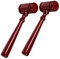 JOINPAYA 2pcs Judge Gavel Mallet for Courtroom Role Play Auction and Costume Accessories Design Fine Workmanship