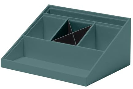 Rössler Papier 1336452380 - SOHO Schreibtisch Organizer Opal, 25,6 x 11,6 x 20,6 cm, Ordnungssystem Büro und Zuhause