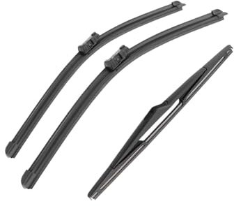 Wischerblätter Für Ford Für Focus 3 III RS Turnier & Fließheck 2011 2012 2013 2014 2015 2016 2017 28 + 28 + 12 Vorne Hinten Wischer Windschutzscheibe Fenster Scheibenwischer