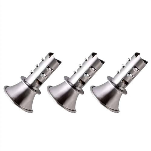 Spremiagrumi con tappo a vite, in acciaio inox, portatile, design leggero e portatile, per picnic all'aperto, campeggio, uso domestico quotidiano (3 pezzi)