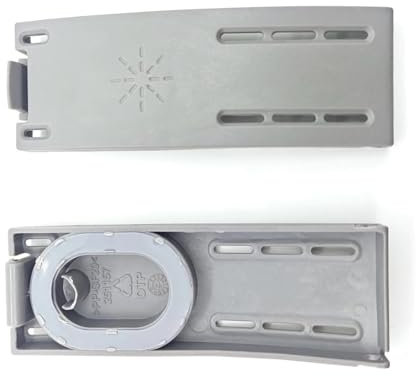 Compatible con las tapas de los dispensadores de abrillantador para lavavajillas Bosch (2 piezas, 00611575), fácil de instalar, recambio de plástico resistente.