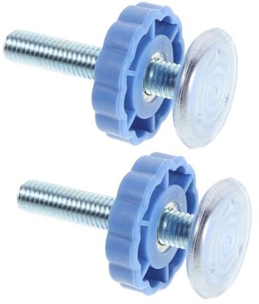 HOOTNEE 2Pcs Safety Gate Screws Non Punching Metal Screws for Stair Window Protection Easy Installation Robust Construction Home Gate Fittings for Pet Safety
