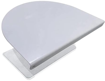 AsrMyjcx Reinforcement Bracket Mount Plate Anti Slip Stand Plate for Grommet Arms, White