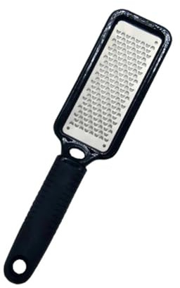 LRXIYODE Edelstahl Hornhautentferner mit Ergonomischem Griff Langlebiger Pediküre Raspel für Abgestorbene Haut Sanfte Fußpflege bei Trockener Haut und Rissigen Fersen Sicherer Dead Skin