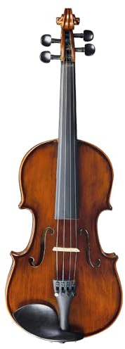 EKO – EBV-A 1413 3/4 Violino con Dotazione, Kit Violino 3/4 Completo, Top Abete Massello, Fasce e Fondo Acero, Tastiera Ebano, Custodia e Accessori Inclusi