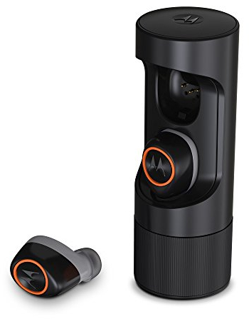 Motorola VerveOnes+ ME | Auriculares Bluetooth Inalambricos, Impermeable IP54, Compatibles con Alexa, Siri y Google Now | Auriculares Inteligentes True Wireless para Smartphones