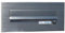 CD-26 Edelstah Briefkastenl Frontplatte mit Klingel & Namensschild (160x310 mm) - LETTERBOX24.de
