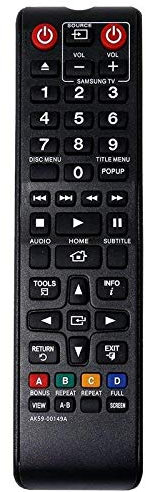 Need4Spares Remote Control Compatible With Samsung BD-J4500R Blu-ray Player Replacement Remote Control