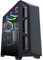 ZXCVBNAS Caso PC Gaming - USB3.0 Port - Vetro temperato Laterale Pannello di Gestione Cavi - Be Quiet Water-Cooling Ready - Integrato RGB - Nero/Whine,Nero