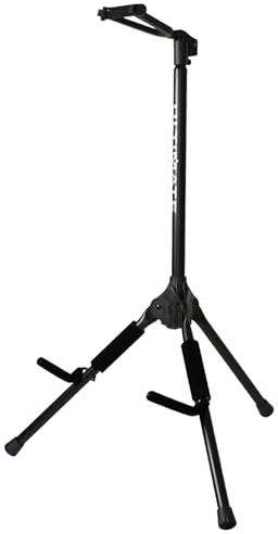 Ultimate Support GS-200+ Genesis Series Plus Guitar Stand w/ Locking Legs, Secure Yoke, One-Touch Setup