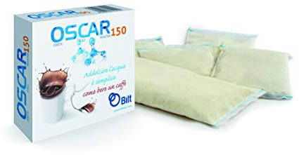 OSCAR 150 sacchetti filtro OEM indipendente dal sistema decalcificazione addolcitore acqua macchina da caffè Macchina per caffè espresso Macchina portafiltro Serbatoio dell'acqua (3 150)