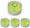 4x Wasserwaage Libellen Dosenlibellen runde Präzisions Mini Waage 18mm Sparset