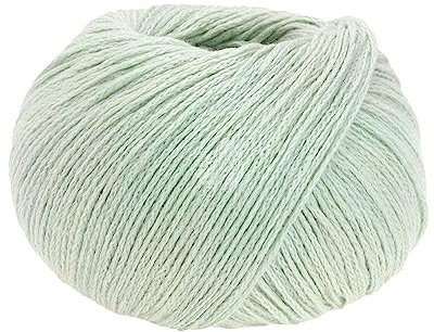 LANA GROSSA Alta Moda Cotolana | Edles Kettengarn aus 45% Schurwolle (Merino superwash), 45% Pima Baumwolle & 10% Polyamid| 50g Wolle zum Stricken & Häkeln | 150m Garn FB 35