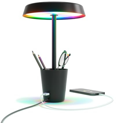 Umbra Cup Lampe de bureau, Noir