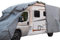 GreenYard® Housse de Protection pour Camping-Cars avec réflecteurs, bâche de Couverture, bâche de Protection, Respirante - Taille XL (870 x 235 x 275 cm)