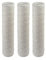 AcquaHOME® KIT 3 FILTRI FA 10 SX CARTUCCIA FILO AVVOLTO POLIPROPILENE PER FILTRARE I SEDIMENTI DELL'ACQUA - ATLAS FILTRI, FILO AVVOLTO SX - MADE IN ITALY (25 MICRON)
