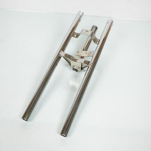 Corps de fourche supérieur compatible avec mobylette Peugeot 103 MVL chrome