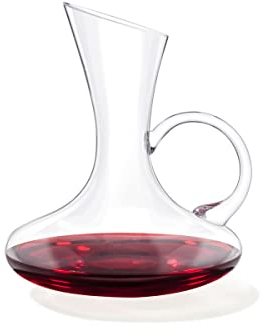 Wilmax Rotwein-Dekanter | 1200 ml | Wein-Karaffe aus Glas | Wein-dekantierer | Weinkaraffe | Dekantierkaraffe | Weindekantierer | Glaskaraffe | Weißweingläser |