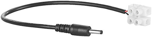 revolt Kabel: Solar-Modul-Anschlusskabel Hohlstecker 3,5 x 1,35 mm auf Lüsterklemme (Solar-Steckverbinder, DC Hohlstecker, Spannungswandler)