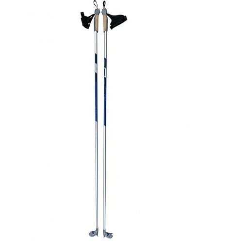 BRADOS Cyber Skistöcke 60% Carbon 130-175 cm - Ideal für Amateure und Wettkampf (150)