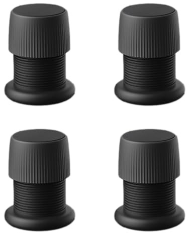 Betterhöhungen, 4 Stück, 4,1 cm, Sofa-Erhöhungen, verstellbar, selbstklebende Möbelerhöhungen, höhenverstellbar, robuste Bett-Hebebühnen, Tischerhöhungen, Möbelerhöhungen, verstellbare