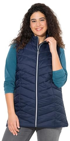 Ulla Popken Damen Grs Hyprar Steppweste Weste