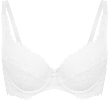 HUNKEMÖLLER Unwattierter Bügel-BH Daisy - Snow White - 80F