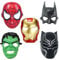 FAMILIO 5 Pieces Children's Party Masks Cartoon Hero mask Fancy Dress Cosplay Party Masks Half Masks with Elastic Women - Carnival Mask Party Mask for Holiday