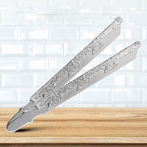 Starnearby Lama Diamantata per Seghetto, Lama Seghetto Alternativo, Utensili da Taglio per Piastrelle in Ceramica, Pietra di Marmo, Granito