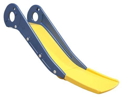 Harilla Indoor Couch Slide for Kids Lightweight Simple Sturdy Baby Activity Center Bed Edge Slide Children Slide for Bedroom Sofa Bed, Extended length blue