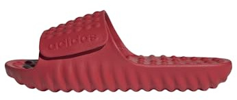 adidas Unisex-Adult Adissage Flux, Better Scarlet/Better Scarlet/Better Scarlet, 10