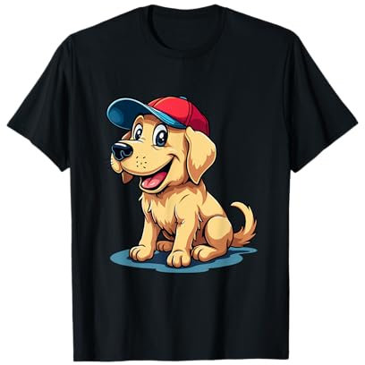 Labrador Cap Lustiger Laborhund T-Shirt