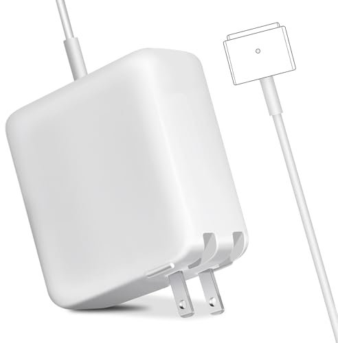 Mac Book Pro Charger,Replacement for AC 85W 2T-Tip Connector Power Adapter,Compatible with Mac Pro 15 inch and 13 inch（2012-2017）
