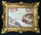 Pintici Die Erschaffung Adams Gemälde von Michelangelo 56x46 Gerahmte Gemälde Heiligebilder Wanddeko Wohnzimmerbild Wandbild mythologische Bilder