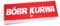 2x Boba Bobr Bober Kurwa Auto Sticker Alte Biber Polen Outdoor rechteckig Aufkleber Rot Weiß
