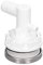 Buse de Massage G1/2 pour Baignoire et Spa, en Plastique Durable et résistant à la Chaleur, en Acier Inoxydable