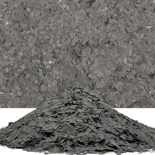 Epoxidharz Farbchips Bodenbeschichtung Garage Boden Chips Graphit 1kg