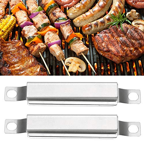 ZenithAur Gas Grill Crossover Rohr Edelstahl BBQ Teile Grill Kanal Ersatz für Leistung 463673517 Auswahl Verstellbare Länge Brenner Teil