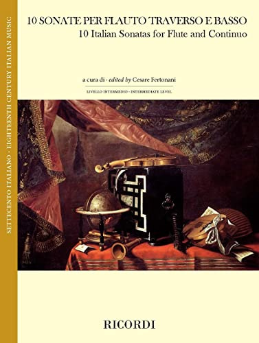 10 Sonate per flauto traverso e basso-BOOK+PART