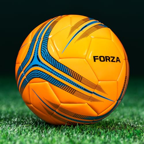 FORZA Pallone da Calcio Professionale per Allenamenti [Misure 1-5] – Junior & Senior – 5 Colori