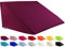 beties Big Comfy Basic Keilkissen Bezug ca. 62x49x30 cm Kissenhülle 100% Baumwolle in vielen fröhlichen Uni-Farben (Hibiskus)