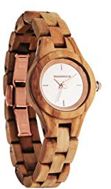 WoodWatch Blossom Holzuhr für Damen