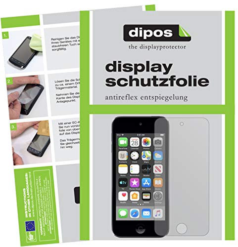 dipos 2x Displayschutzfolie matt für Apple iPod Touch (2019)