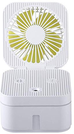 MU Mini Ventilatore Portatile del Ventilatore di spruzzo Spruzzo d'Acqua umidificatore USB Ventilatore da scrivania Piccolo Ventilatore Silenzioso per la Camera da Letto dell'ufficio I Bambini Viaggi