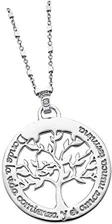 Lotus Silver Lebensbaum Halskette LP1641-1/1 Damen ECHT 925er Silber JLP1641-1-1 Silber Halskette