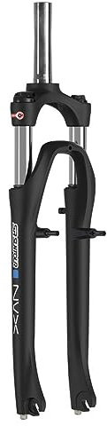 SR Suntour 28' Federgabel SR SF15 NVX HLO P 700C Coil, SL 255mm 1.1/8' Ahead 63mm, schwarz matt