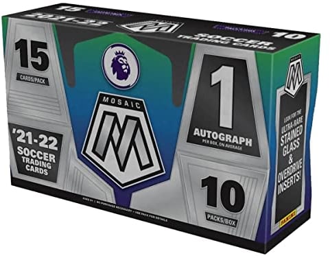 Panini 2021/22 Mosaic Premier League EPL Soccer (Fußball) Hobby Box
